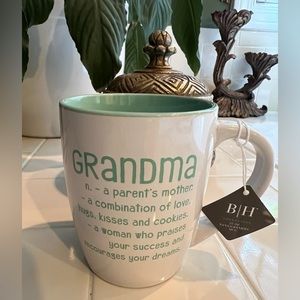 GRANDMA mug coffee cup Blue Harbor Collection NWT